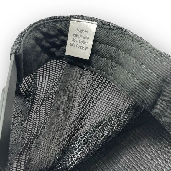 STIHL Logo Black Coral Mesh Snapback Back Cap Trucker Hat Unisex OSFM NWT - Picture 10 of 10